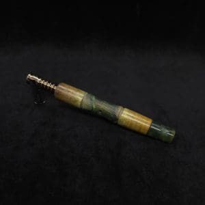 This image portrays Tri-Axial Dynavap XL Stem Burl Hybrid + Book-Matched M.P. - NEW! by Dovetail Woodwork.
