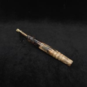 This image portrays Dynavap HyperDyn XL Hybrid (D.W. Revision) + Book-Matched M.P. by Dovetail Woodwork.