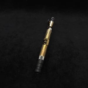 This image portrays M Plus/M7 XL Custom Anodized Full Device w/Custom Ebony M.P. -Special Edition-NEW! ☘ by Dovetail Woodwork.