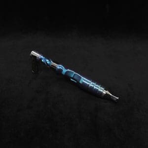 This image portrays The Franken Device-Fully Anodized Specialty Device w/Wood Case-Special Edition-NEW! ☘ by Dovetail Woodwork.