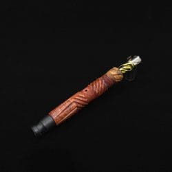 Vertex XL Burl Dynavap Stem + Matched Ebony M.P. - NEW! ☘