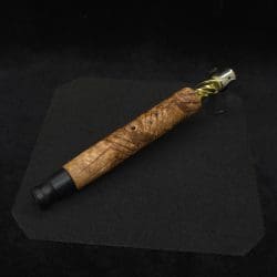 Vertex XL Burl Dynavap Stem + Matched Ebony M.P. - NEW! ☘