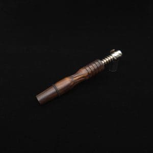 This image portrays Dynavap XL High Class Cocobolo Wood 14mm WPA/Stem-NEW! by Dovetail Woodwork.