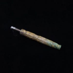 This image portrays High Class Specialty XL Burl Dynavap Stem + Book-Matched M.P. - NEW! ☘ by Dovetail Woodwork.