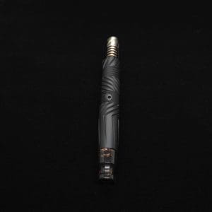 This image portrays Vertex XL Black Ebony Dynavap Stem + (2) Mouthpieces - NEW! ☘ by Dovetail Woodwork.
