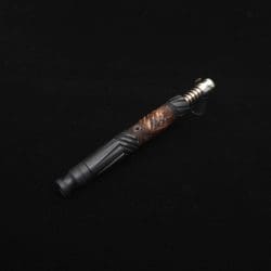 Vertex Hybrid XL Black Ebony Dynavap Stem + (3) Mouthpieces - NEW! ☘ 🎃