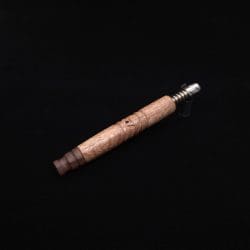 Viper XL Dynavap Stem Midsection/Curly Eucalyptus Burl + Matched Mouthpiece ☘