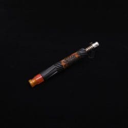Vertex Hybrid Luminescent XL Black Ebony Dynavap Stem + (2) Mouthpieces - NEW! ☘ 🎃