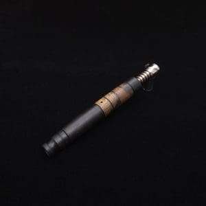 This image portrays High Class Blunt XL Dynavap Mixed Burl Stem + Book-Matched M.P. ☘ by Dovetail Woodwork.
