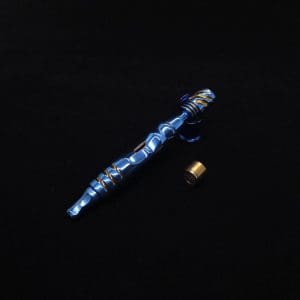 This image portrays The Royal HyperDyn-Full Device Custom Anodized-Special Edition-NEW! ☘ by Dovetail Woodwork.