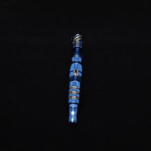 This image portrays The Royal HyperDyn-Full Device Custom Anodized-Special Edition-NEW! ☘ by Dovetail Woodwork.