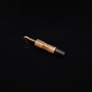 This image portrays Dynavap High Class Mixed Ebony Wood14mm WPA/Stem-NEW! by Dovetail Woodwork.