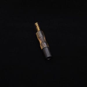 This image portrays Dynavap High Class Mixed Ebony Wood14mm WPA/Stem-NEW! by Dovetail Woodwork.