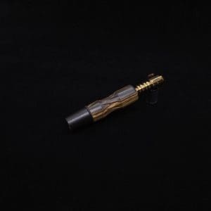 This image portrays Dynavap High Class Mixed Ebony Wood14mm WPA/Stem-NEW! by Dovetail Woodwork.