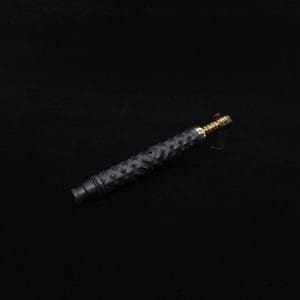 This image portrays Special Edition High Class Reaper Spine XL Dynavap Stem + XXL Condenser/(2) Mouthpieces - NEW!🍀 𓌜 by Dovetail Woodwork.