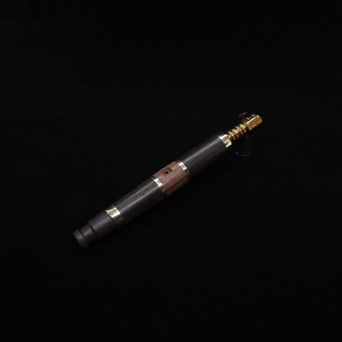 This image portrays High Class Specialty Blunt XL Dynavap Stem + (2) Specialty M.P.'s ☘ by Dovetail Woodwork.