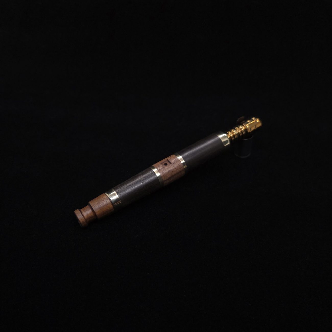 This image portrays High Class Specialty Blunt XL Dynavap Stem + (2) Specialty M.P.'s ☘ by Dovetail Woodwork.