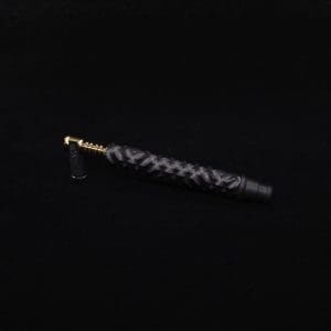 This image portrays High Class Reaper Spine XL Dynavap Stem + XXL Condenser/Mouthpiece - NEW! 𓌜 🎃 by Dovetail Woodwork.