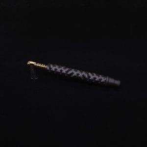 This image portrays High Class Reaper Spine XL Dynavap Stem + XXL Condenser/Mouthpiece - NEW! 𓌜 🎃 by Dovetail Woodwork.