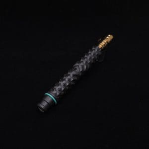 This image portrays High Class Reaper Spine XL Dynavap Stem + XXL Condenser/Mouthpiece - NEW! 𓌜 🎃 by Dovetail Woodwork.