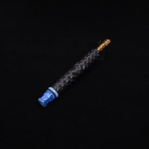 This image portrays High Class Reaper Spine XL Dynavap Stem + XXL Condenser/Mouthpiece+(2) Bonus M.P.'s - NEW! 𓌜 🎃 by Dovetail Woodwork.