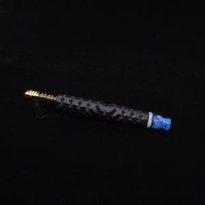 This image portrays High Class Reaper Spine XL Dynavap Stem + XXL Condenser/Mouthpiece+(2) Bonus M.P.'s - NEW! 𓌜 🎃 by Dovetail Woodwork.