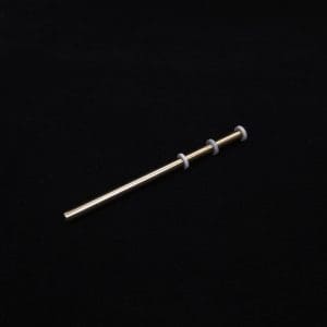 This image portrays High Class Reaper Spine XL Dynavap Stem + XXL Condenser/Ebony Mouthpiece - NEW! 𓌜 🎃 by Dovetail Woodwork.