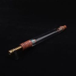 Dynavap 3XL Boro-Glass/Amboyna Burl Wood Specialty Stem Setup-NEW Design!