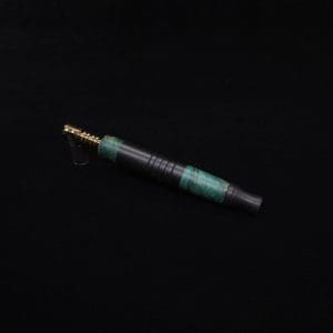 This image portrays High Class Blunt XL Dynavap Stem + Specialty Mouthpiece ☘ by Dovetail Woodwork.