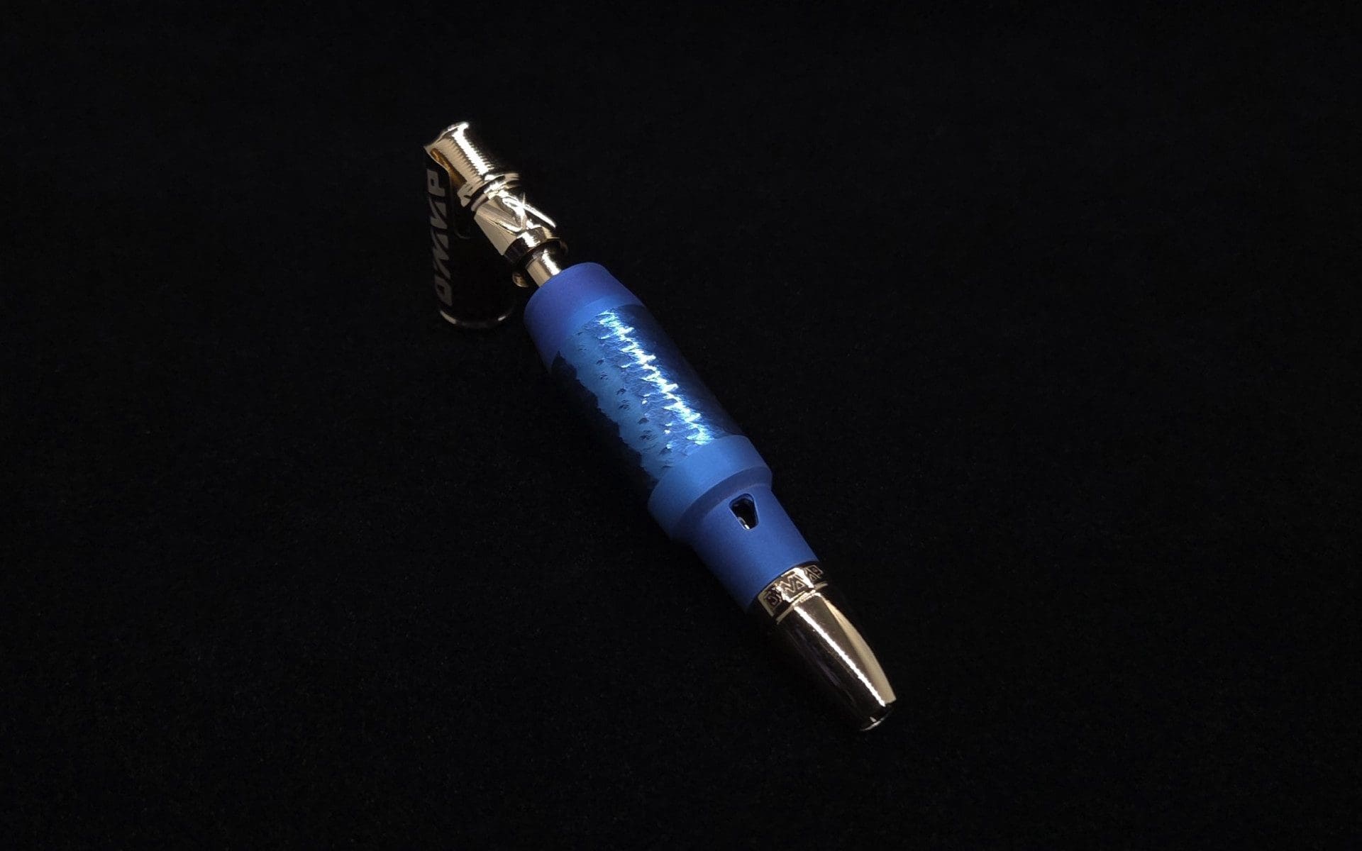 This image portrays The Vong X-Full Device Custom Anodized-Special Edition-NEW! ☘ by Dovetail Woodwork.