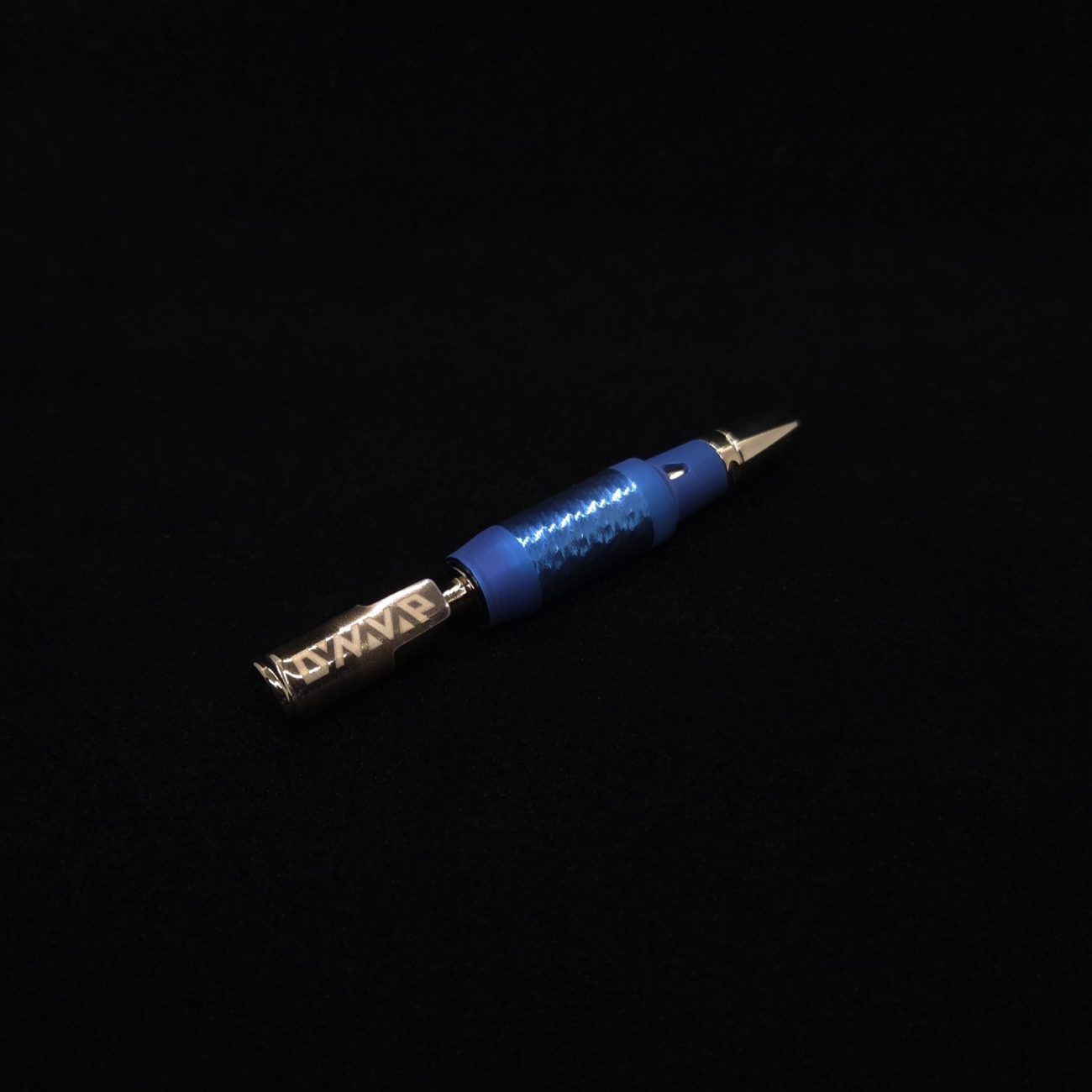 This image portrays The Vong X-Full Device Custom Anodized-Special Edition-NEW! ☘ by Dovetail Woodwork.