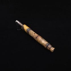 Diamond Curve XL Hybrid Dynavap Stem + Book-Matched Mouthpiece - New!