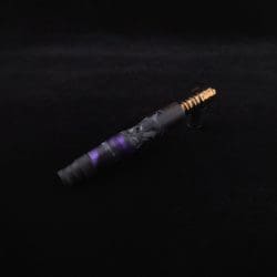 Dynavap Hollow Core Cosmic Hybrid (Standard) Stem/Matched Ebony M.P. - Luminescent 🌟