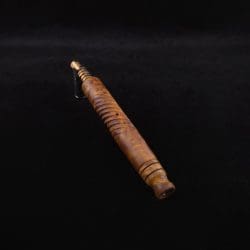 Dynavap Contoured Spiral Burl XL Stem + Book-Matched Mouthpiece - NEW!