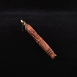 Dynavap Contoured Segmented Spiral Burl XL Stem + Book-Matched Mouthpiece - NEW!