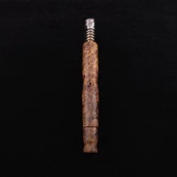 Dynavap High Class Blunt Burl XL Stem + Book-Matched Spinning Mouthpiece - New!