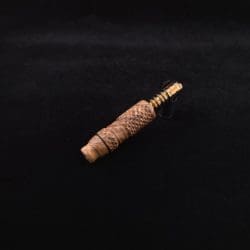 Dynavap Black Ash Burl Dragon Scale Shotgun Stem - NEW! 🔥