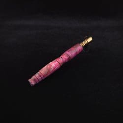 Dynavap High Class Blunt Cosmic Burl XL Stem + Book-Matched Spinning Mouthpiece - New!