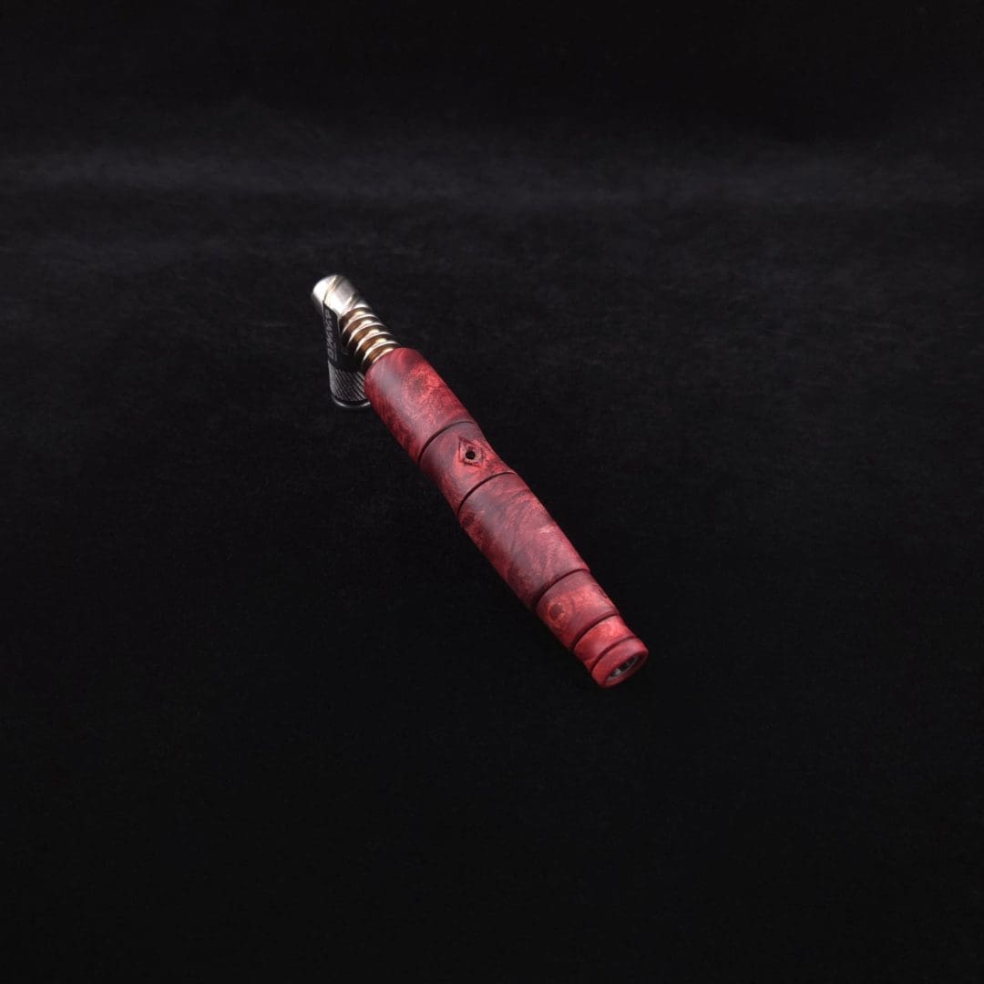 Dynavap High Class Blunt Cosmic Burl (Standard) Stem + (2) Spinning Mouthpieces – New!