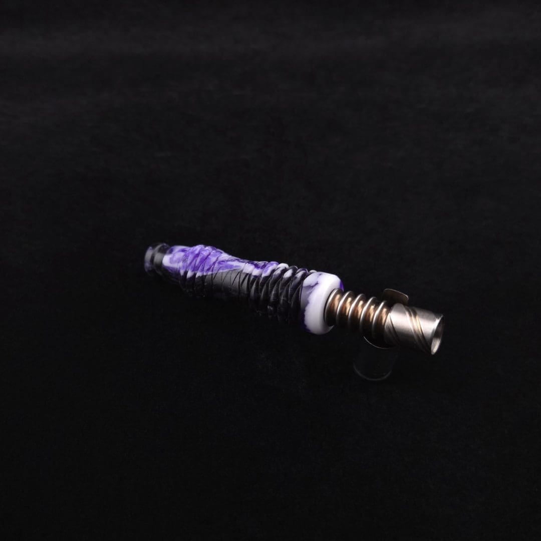 Dynavap Radioactive Luminescent 3D Spiral Weave Shotgun Stem – NEW! ☢