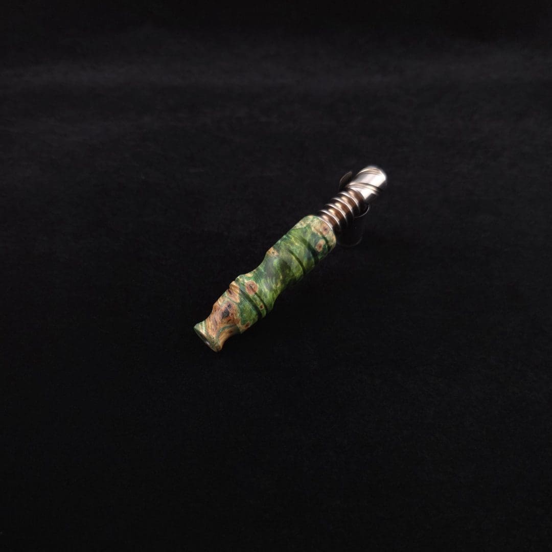 Dynavap Sawed-Off (Shotgun) Box Elder Burl Stem {Air-port Optional}- NEW! ☘