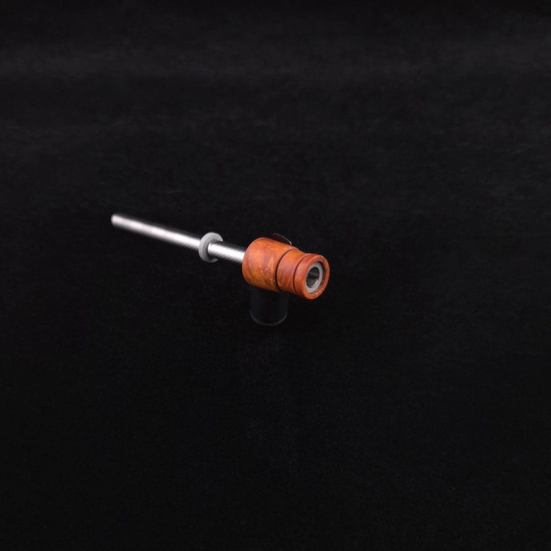 Dynavap Spinning Mouthpiece-Buckeye Burl Wood 🎃
