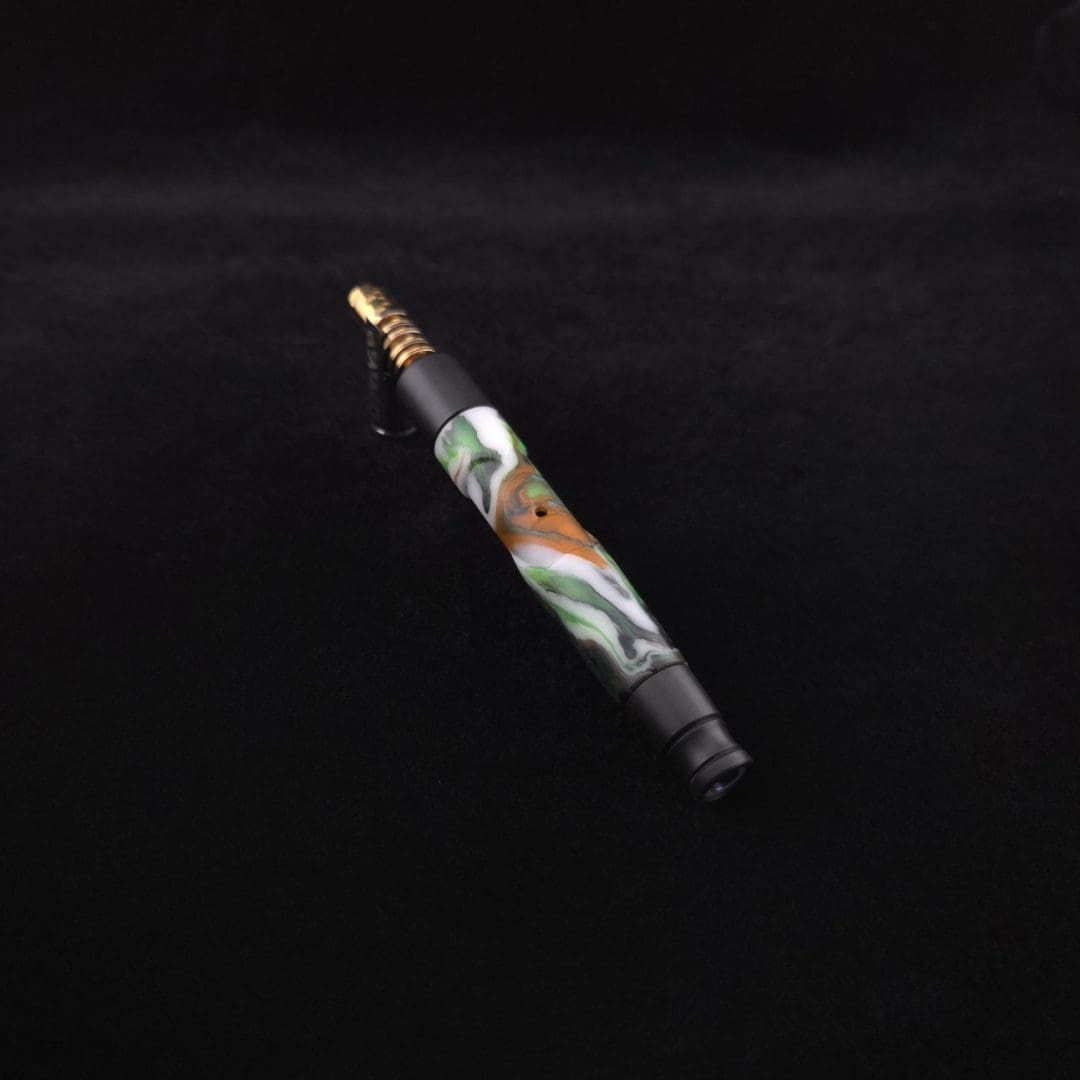 Dynavap Viper V2 Radioactive Luminescent Burl Hybrid XL Stem + Set of (2) Mouthpieces-New! ☢ 🔥