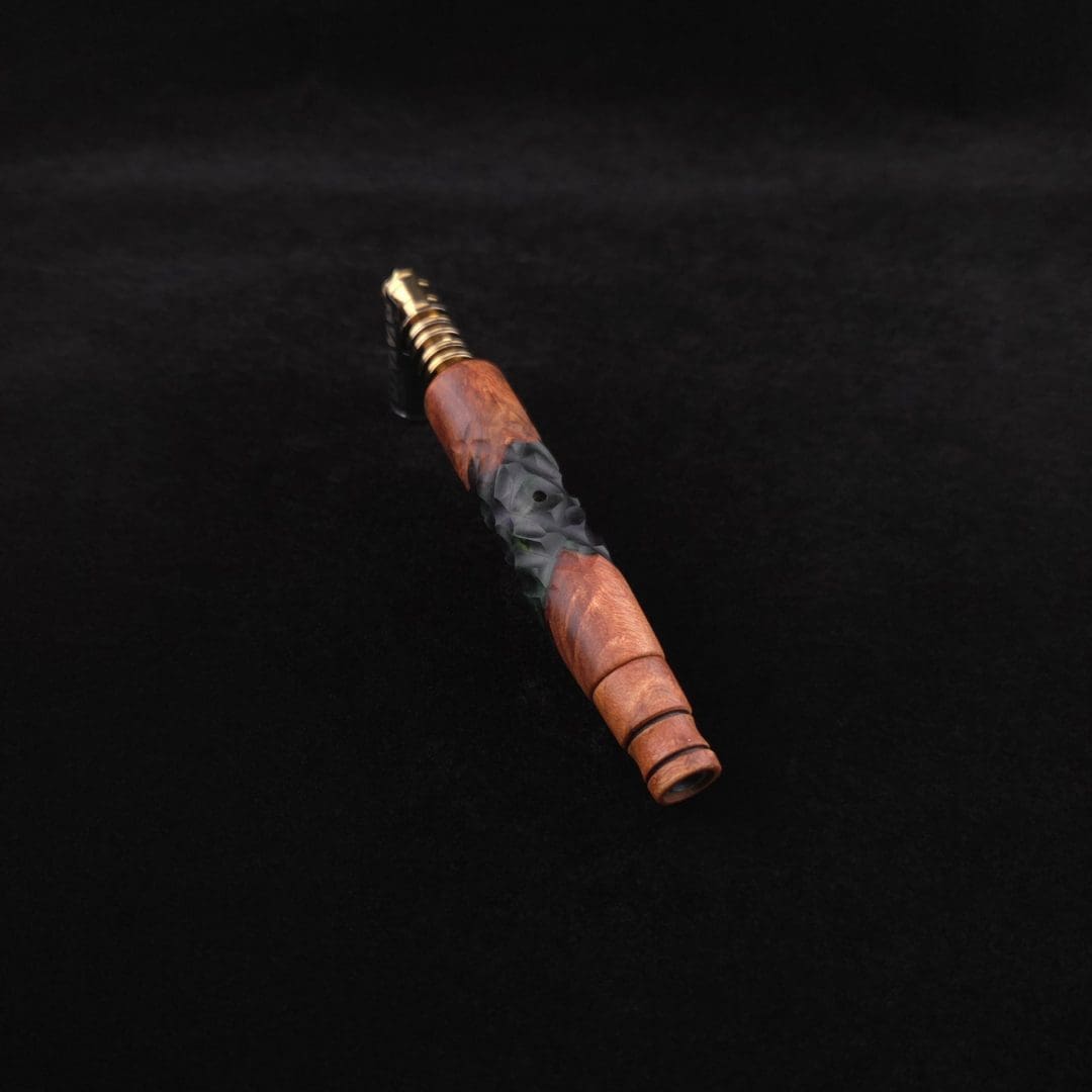 Dynavap H.C. Luminescent Reaper Hybrid Variant Stem + Book-Matched Spinning Mouthpiece 𓌜 🎃